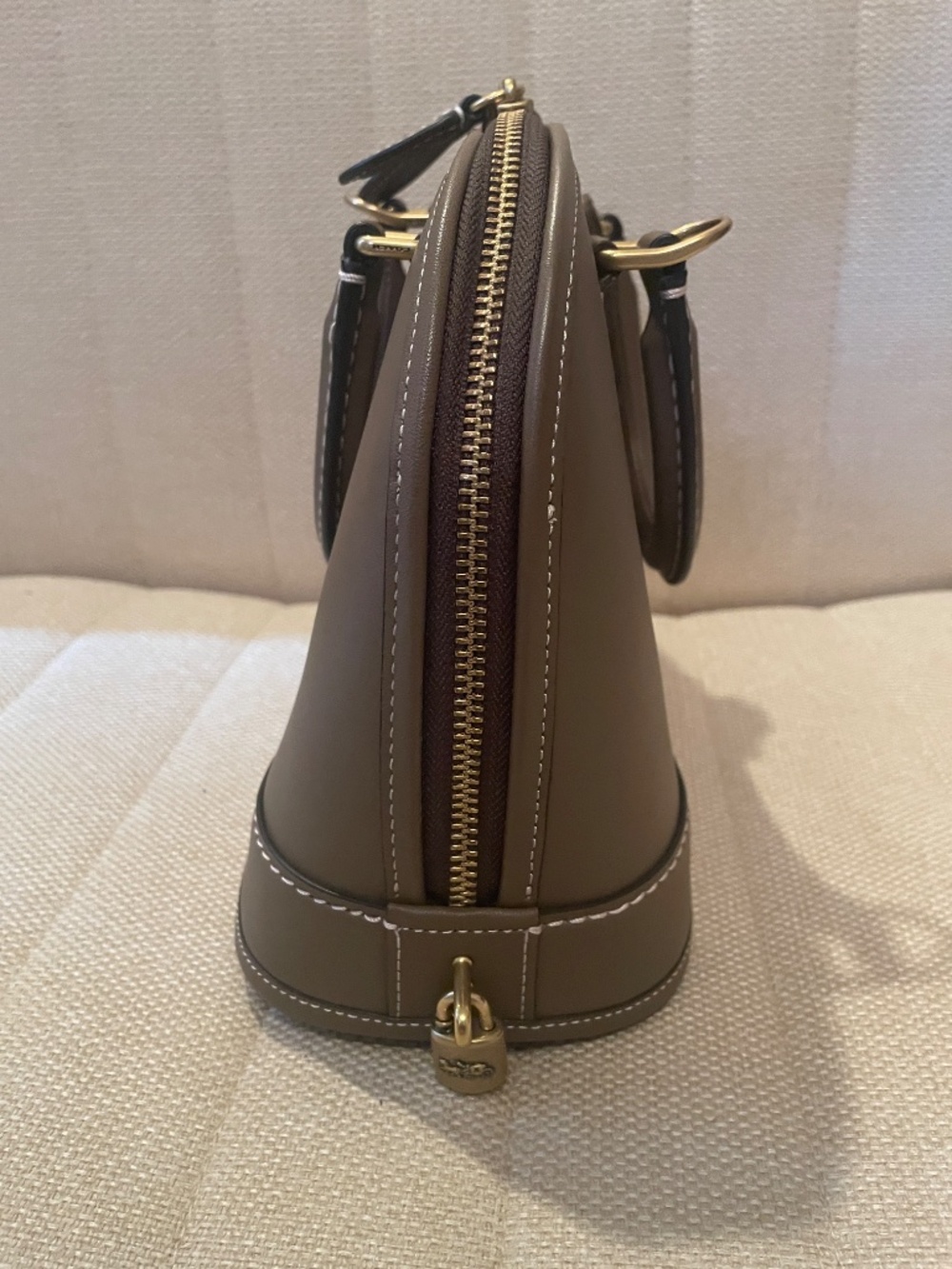 Coach Revel in Stone Leather NWT - Picture 5 of 13